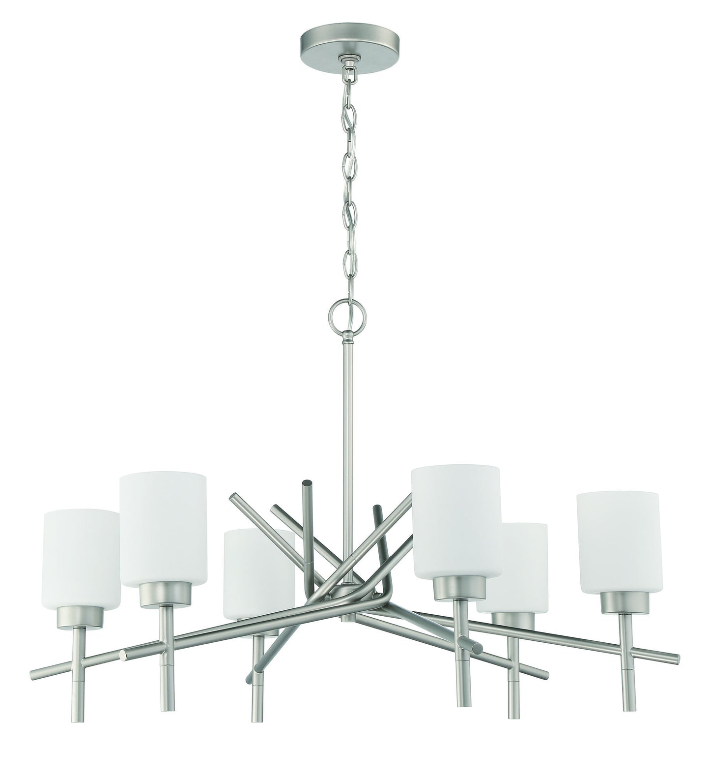 6 Light Chandelier, 54626-SN