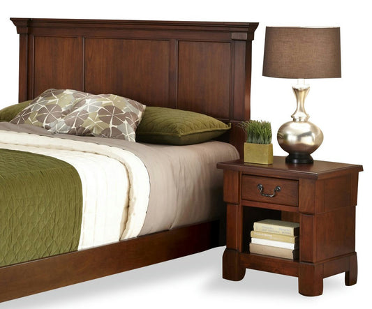 Aspen King Headboard and Nightstand by homestyles