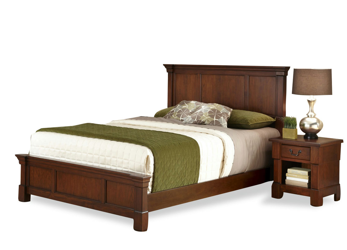 Aspen King Bed and Nightstand by homestyles