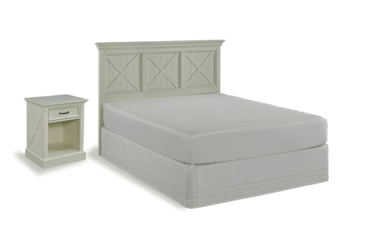 Bay Lodge Queen Headboard and Nightstand by homestyles