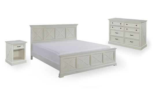 Bay Lodge King Bed, Nightstand and Chest by homestyles