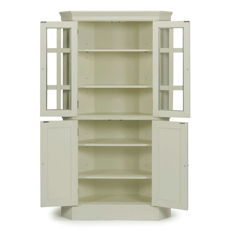Bay Lodge Corner China Cabinet by homestyles