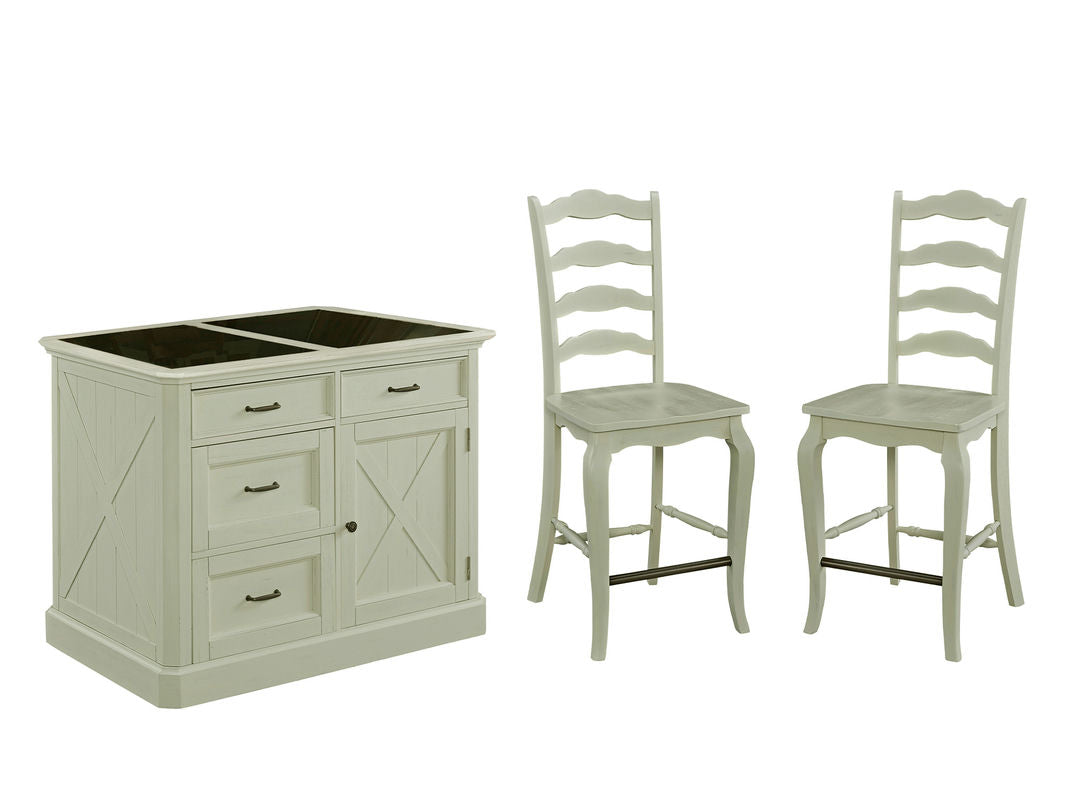 Bay Lodge Kitchen Island Set by homestyles