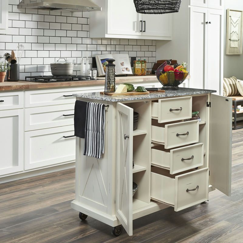 Bay Lodge Kitchen Cart by homestyles, 5523-953