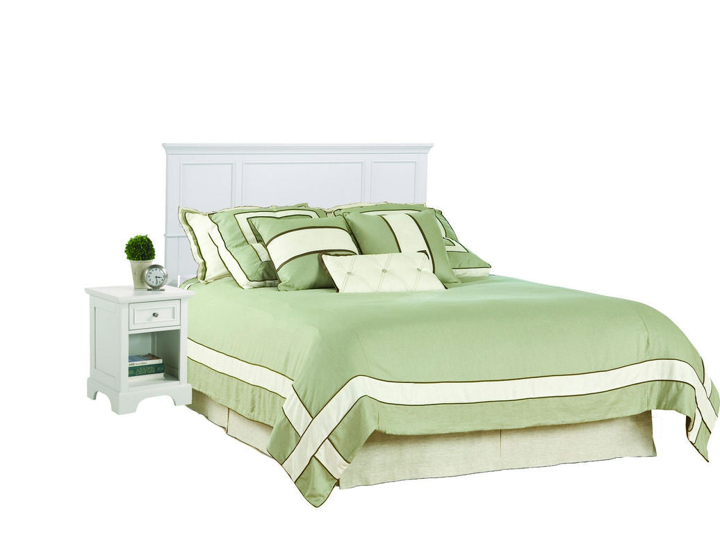 Century Queen Headboard and Nightstand by homestyles