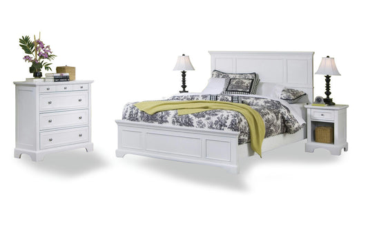 Century Queen Bed, Nightstand and Chest by homestyles