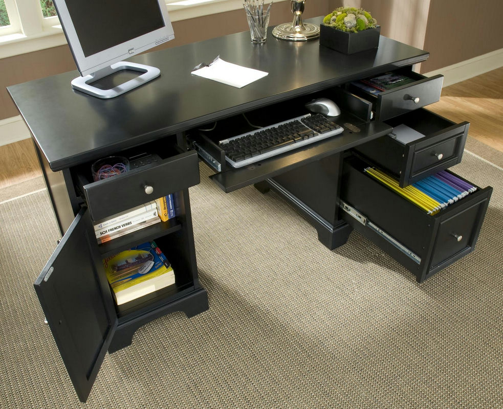 Ashford Pedestal Desk by homestyles