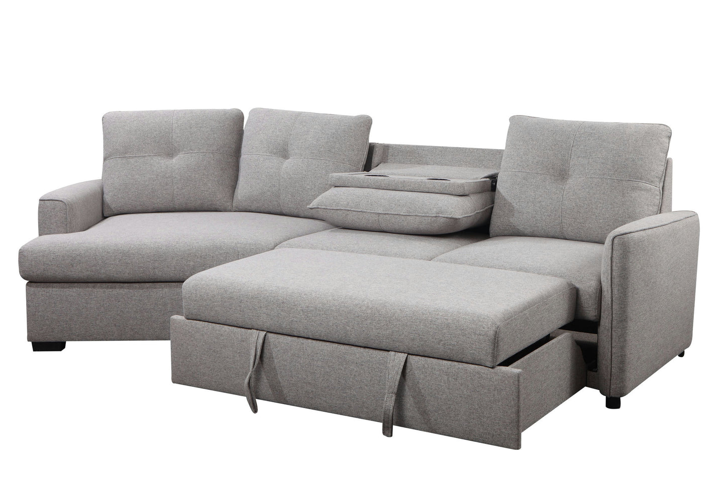 Elroy 2-Piece Sleeper Sectional with Right Cuddler