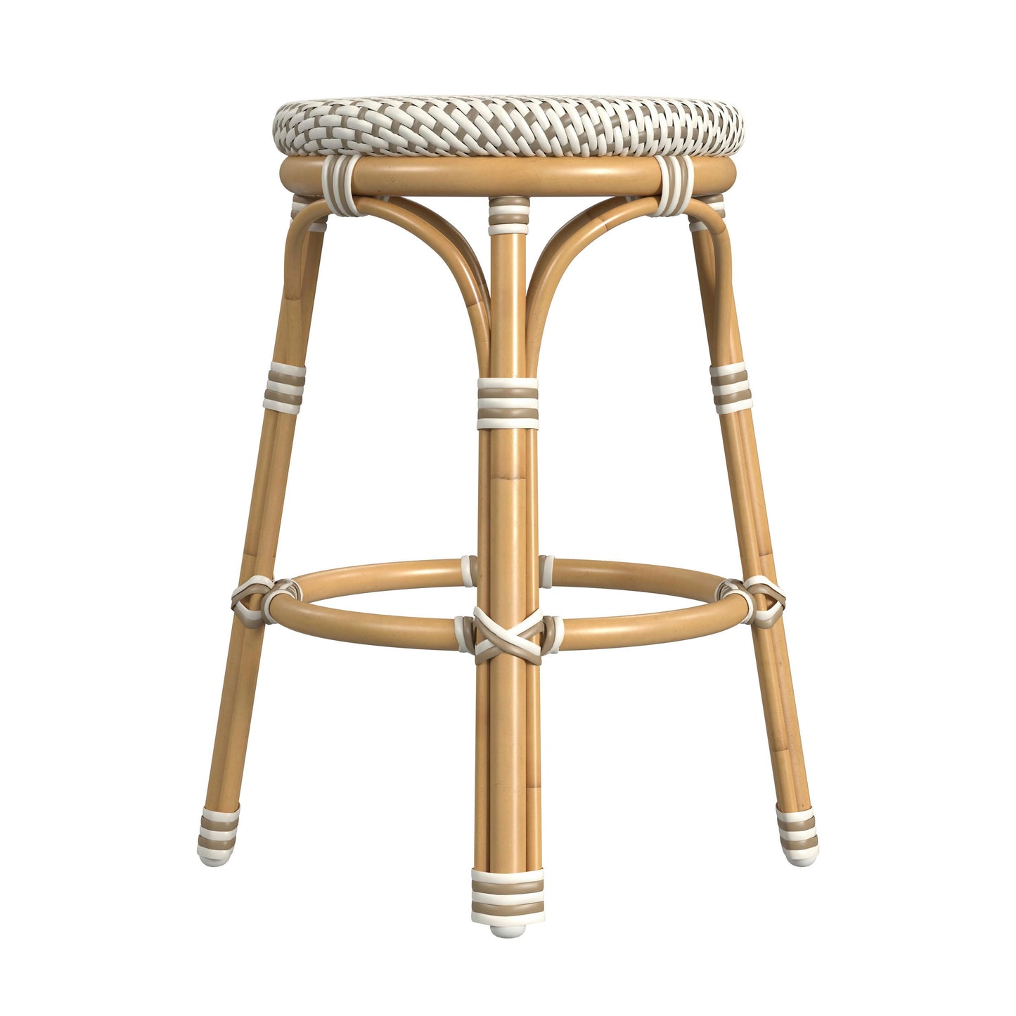 Butler Specialty Company, Tobias Outdoor Rattan and Metal Counter Stool