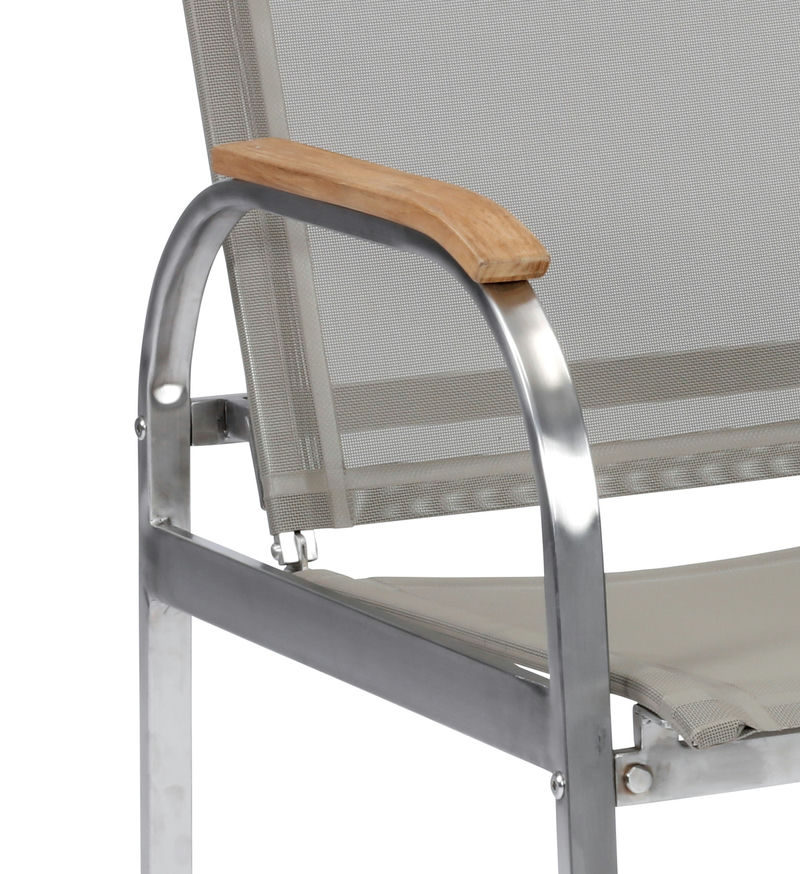 Aruba Outdoor Chair Pair by homestyles, Gray