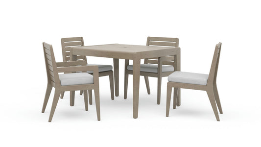 Sustain Outdoor Dining Table and Four Chairs by homestyles, 5675-3781D80D