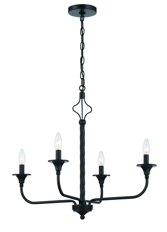 Jolenne 4 Light Chandelier - FB