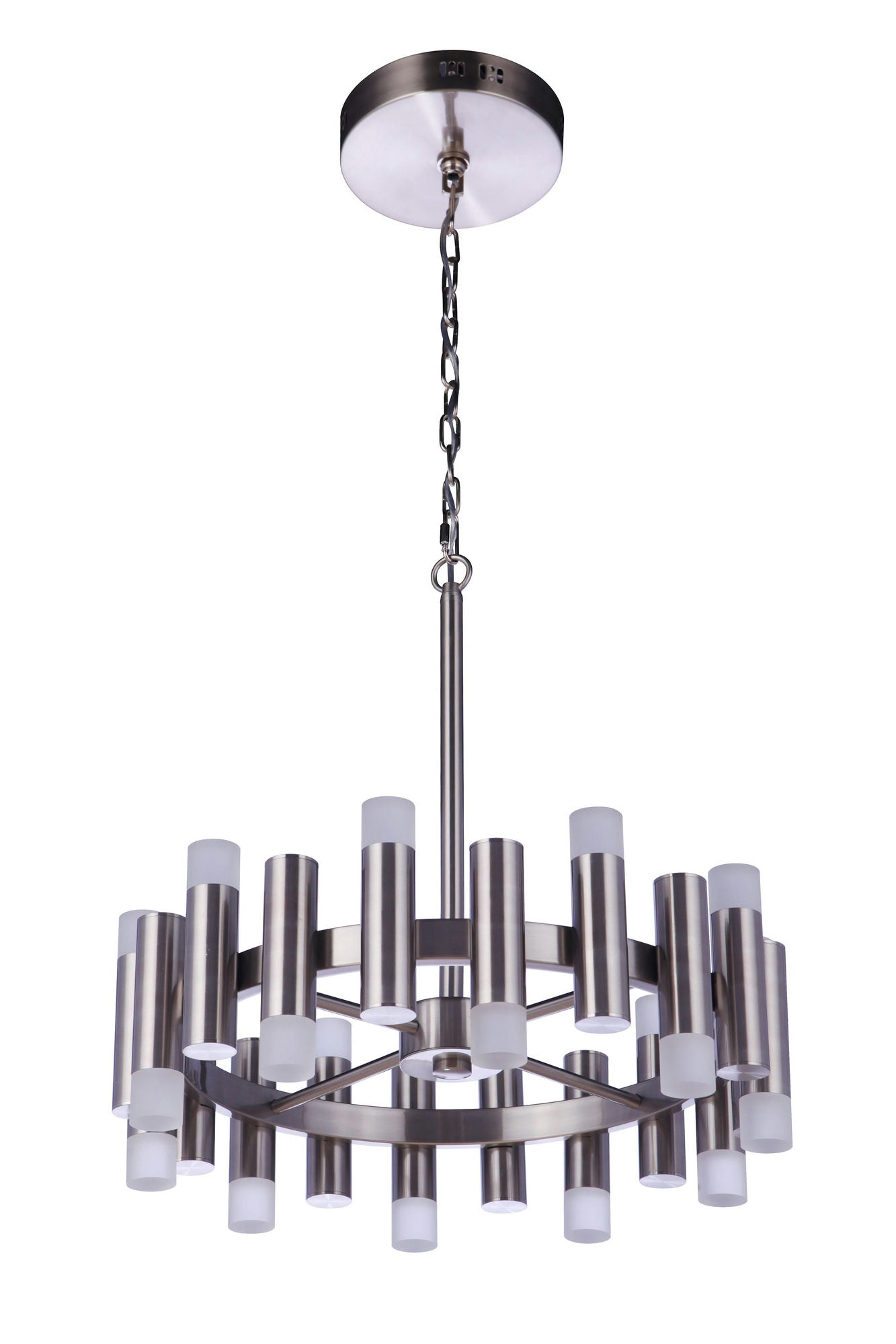 Simple Lux 20 Light LED Chandelier, BNK