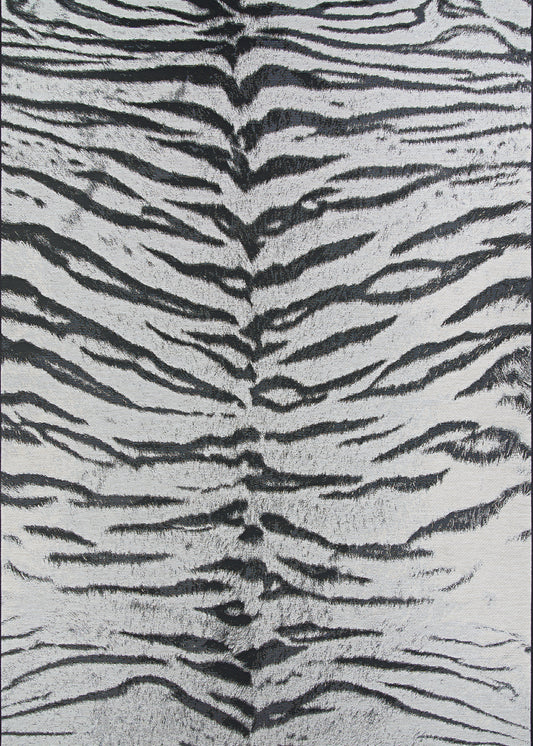 Couristan Dolce Bengal Ivory Runner Rug 2'3" x 7'10"