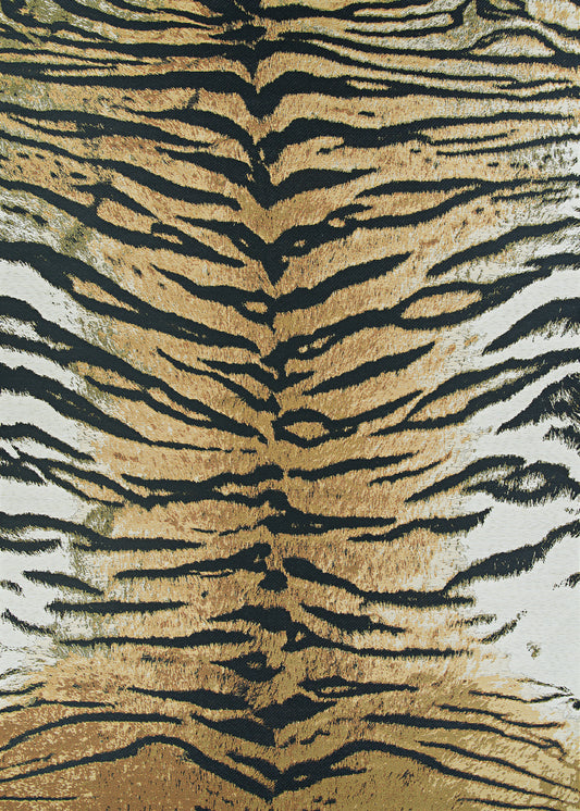 Couristan Dolce Bengal New Gold Rug 5'3" x 7'6"