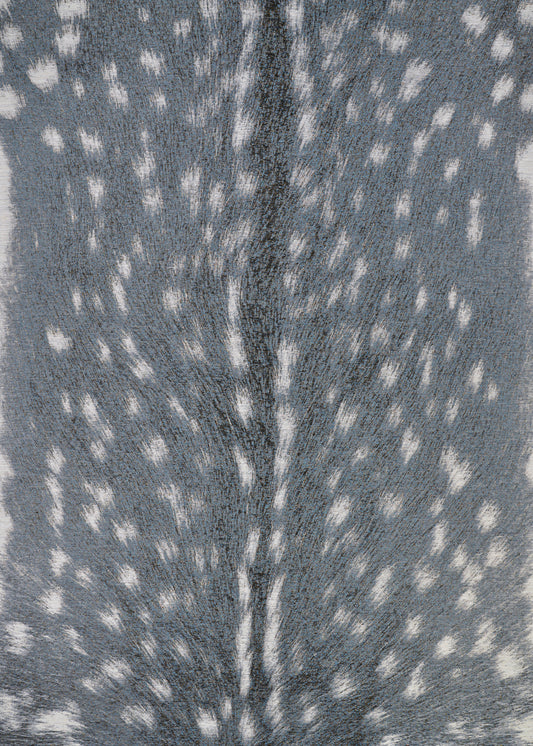 Couristan Dolce Hyena Denim-Silver Rug 2'3" x 3'11"