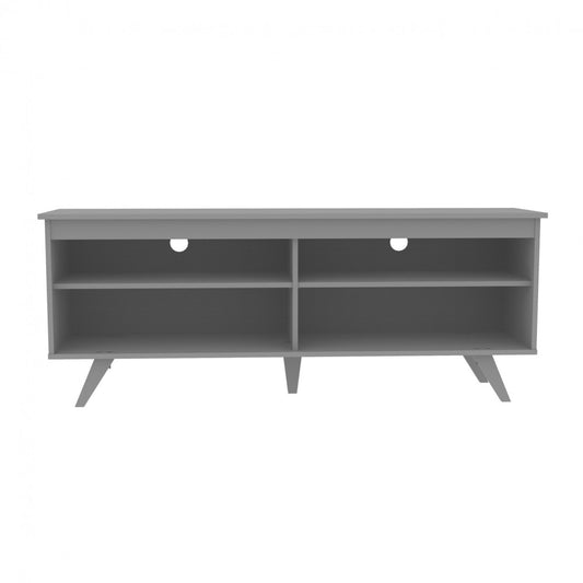 58" Simple Contemporary TV Stand - Gray