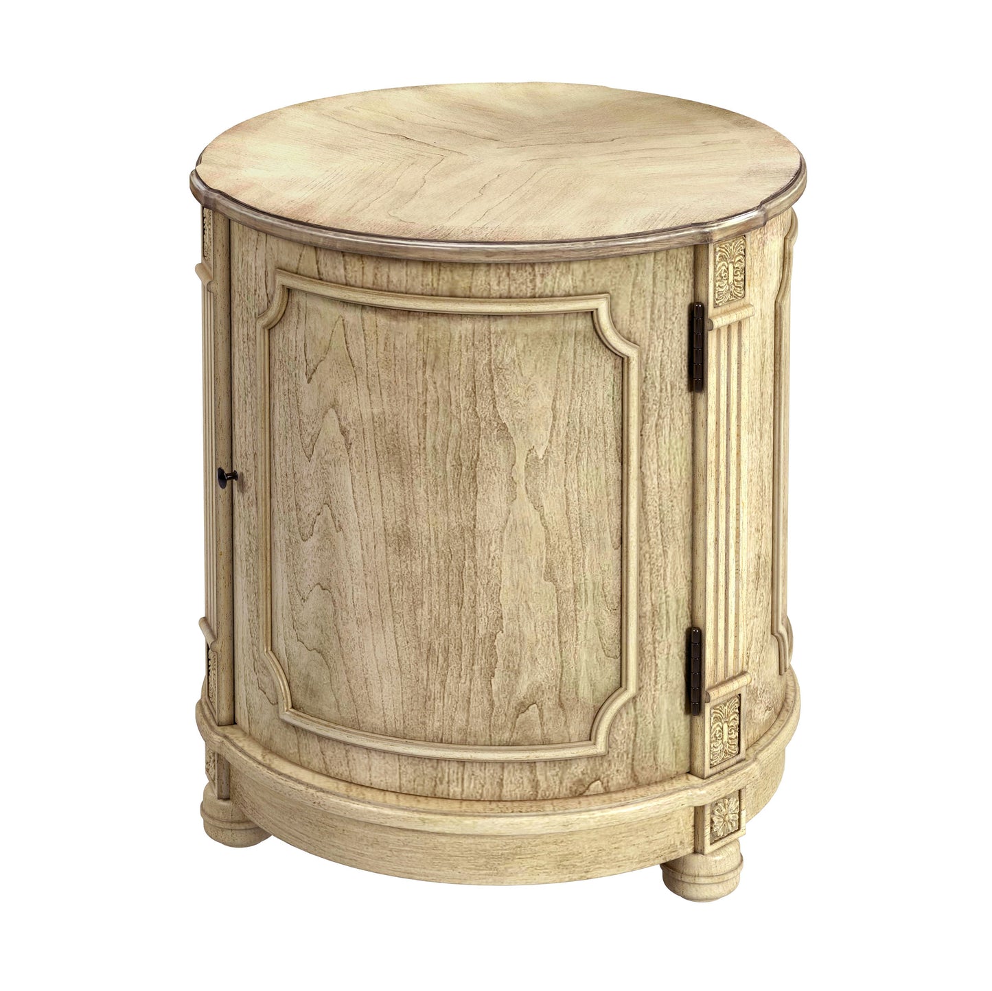 Butler Specialty Company, Thurmond Drum 20"W Drum Side Table, Beige