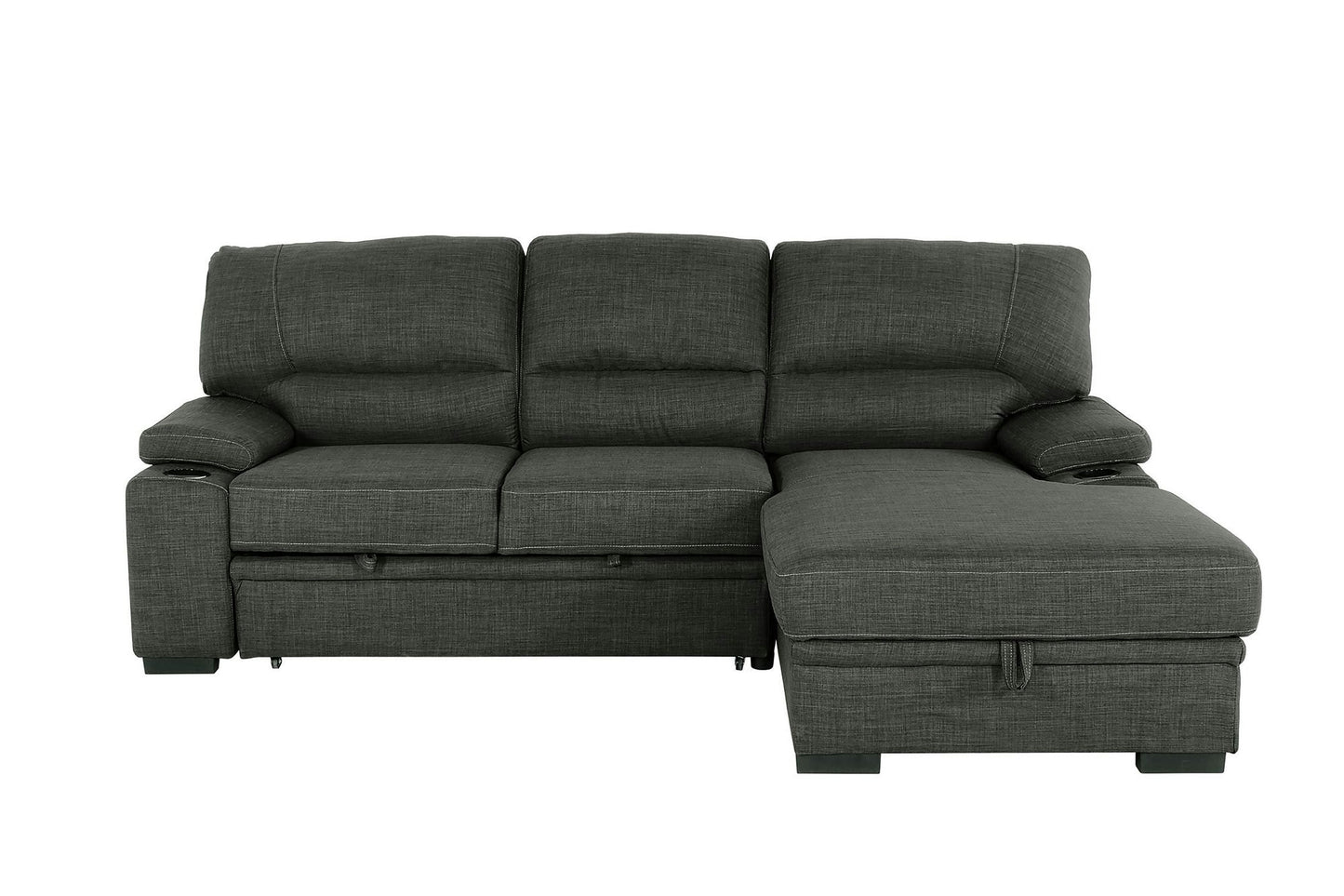 Gallo 2-piece Sectional Sleeper Sofa with Storage