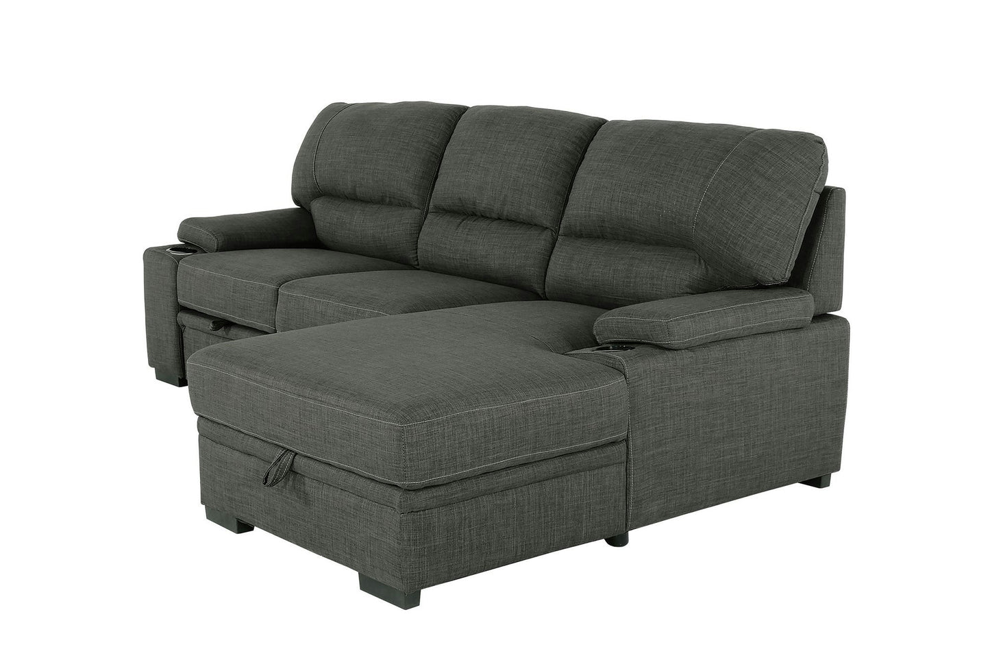 Gallo 2-piece Sectional Sleeper Sofa with Storage