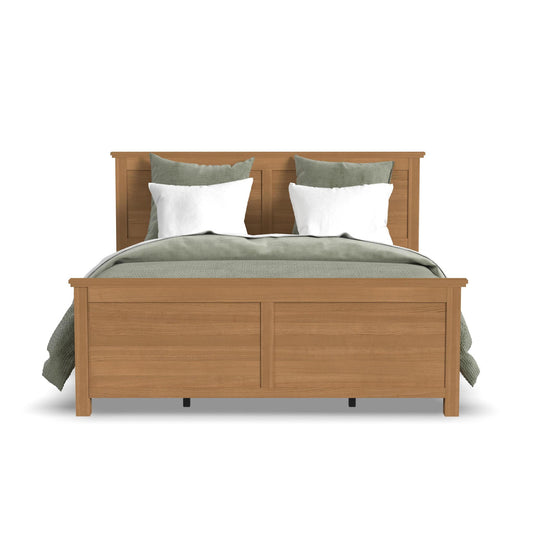 Oak Park King Bed in Brown by homestyles