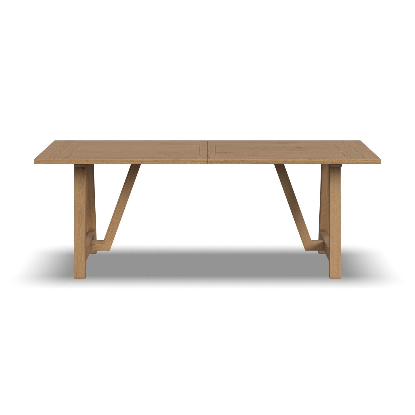 Trestle Dining Table in Brown by homestyles