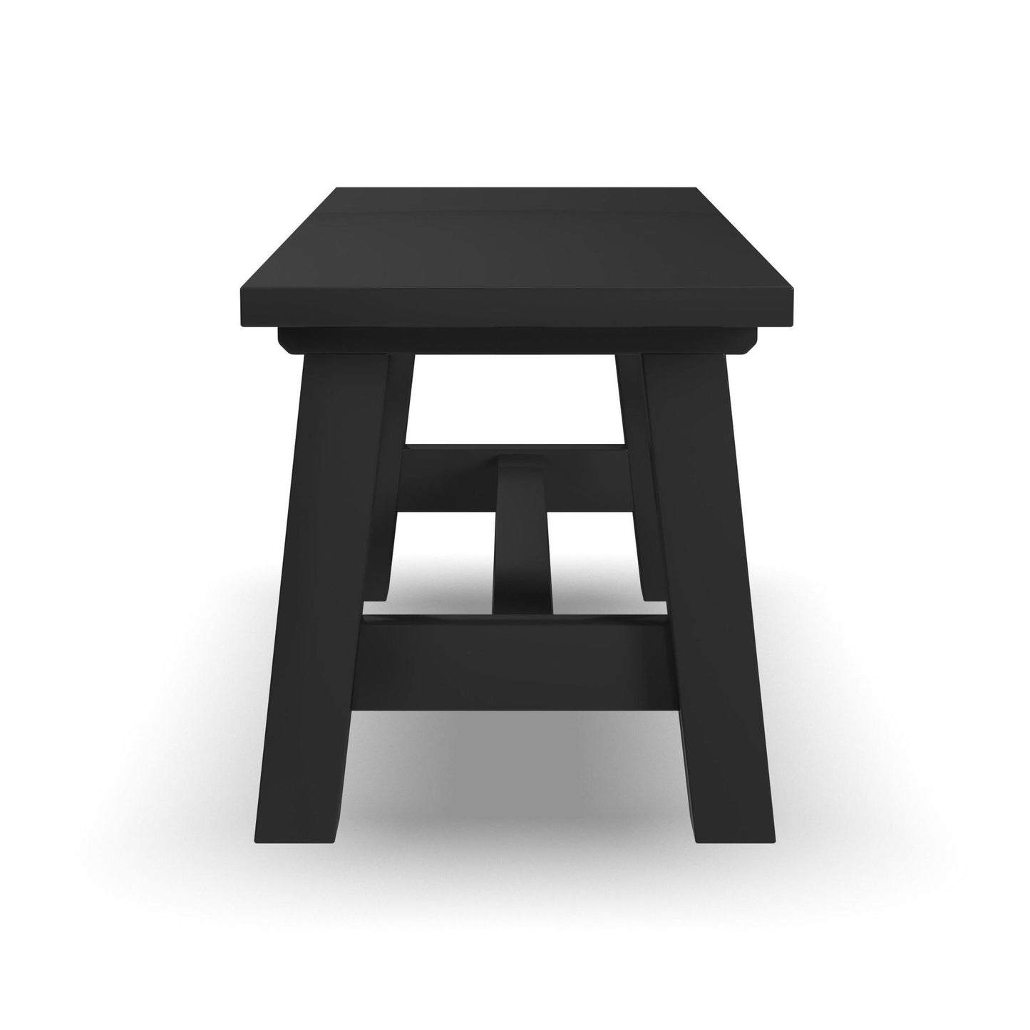 Trestle Dining Table in Black by homestyles