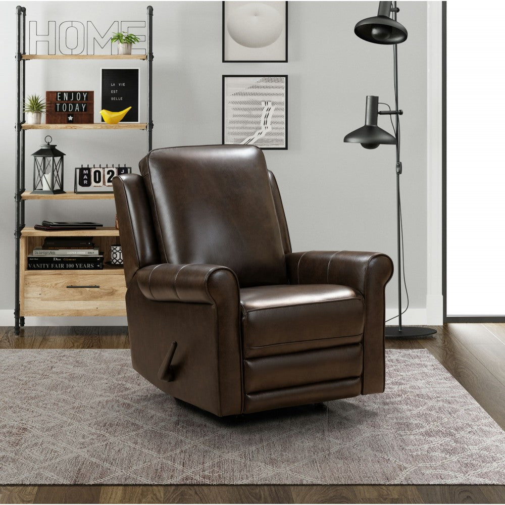 6-1167 Shelby Rocker Recliner, Tri-Tone Chocolate