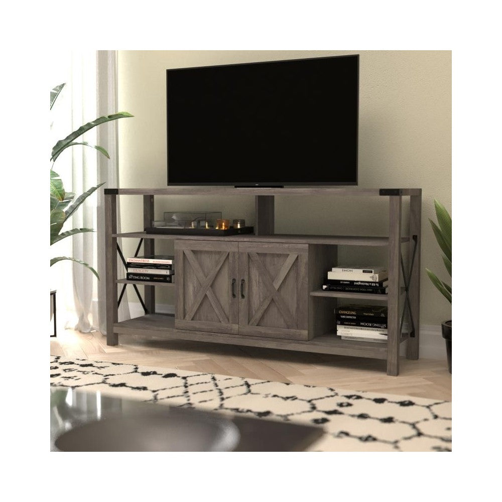 60" Coastal Gray TV Stand