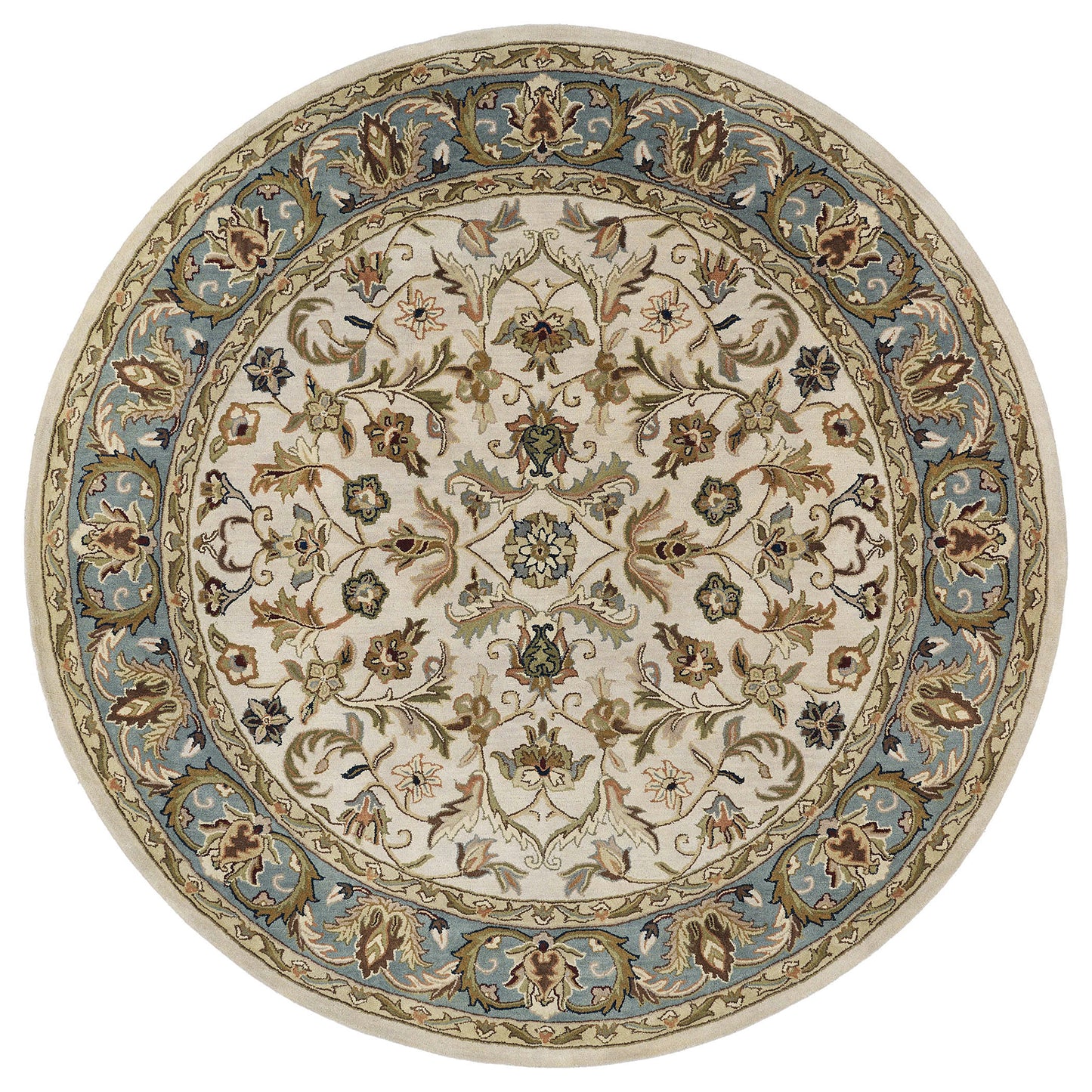 Kaleen Mystic Collection Light Ivory Throw Rug 2' x 3'