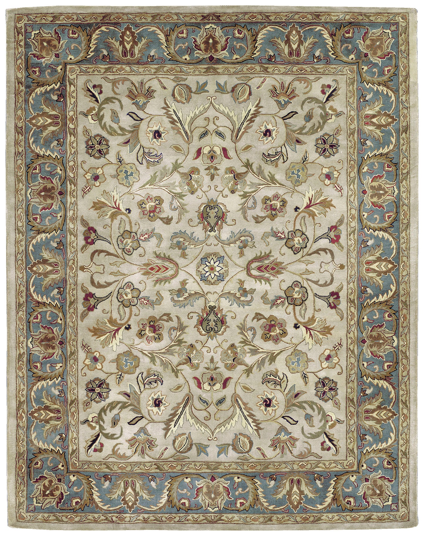 Kaleen Mystic Collection Light Ivory Throw Rug 2' x 3'