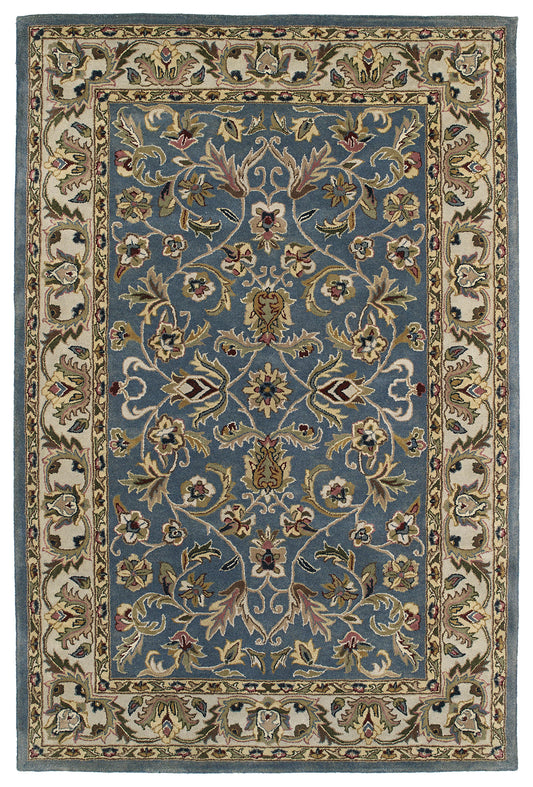 Kaleen Mystic Collection Dark Blue Area Rug 5'9" x 5'9"