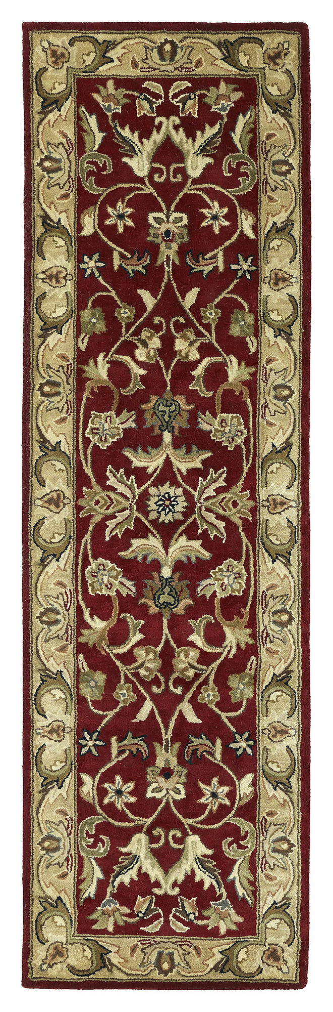 Kaleen Mystic Collection Dark Red Throw Rug 2' x 3'