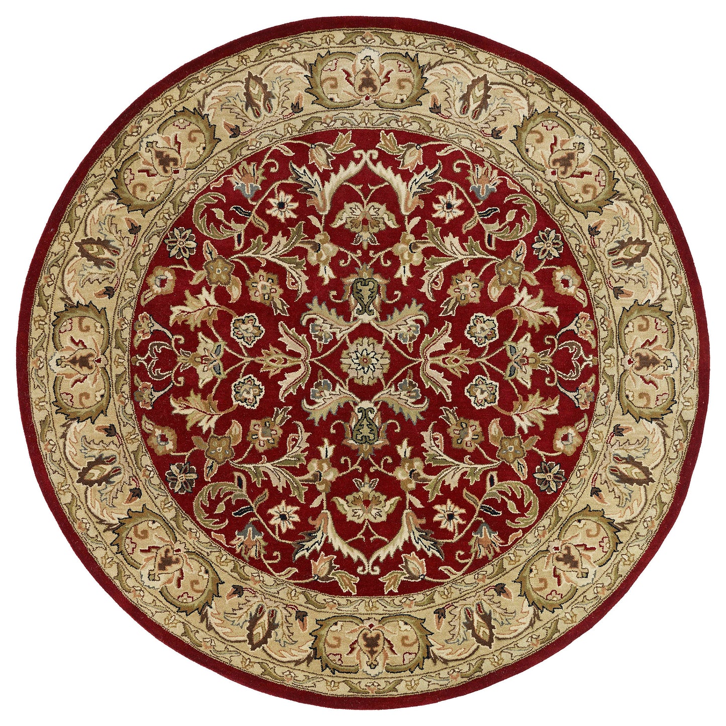 Kaleen Mystic Collection Dark Red Area Rug 9'6" x 13'