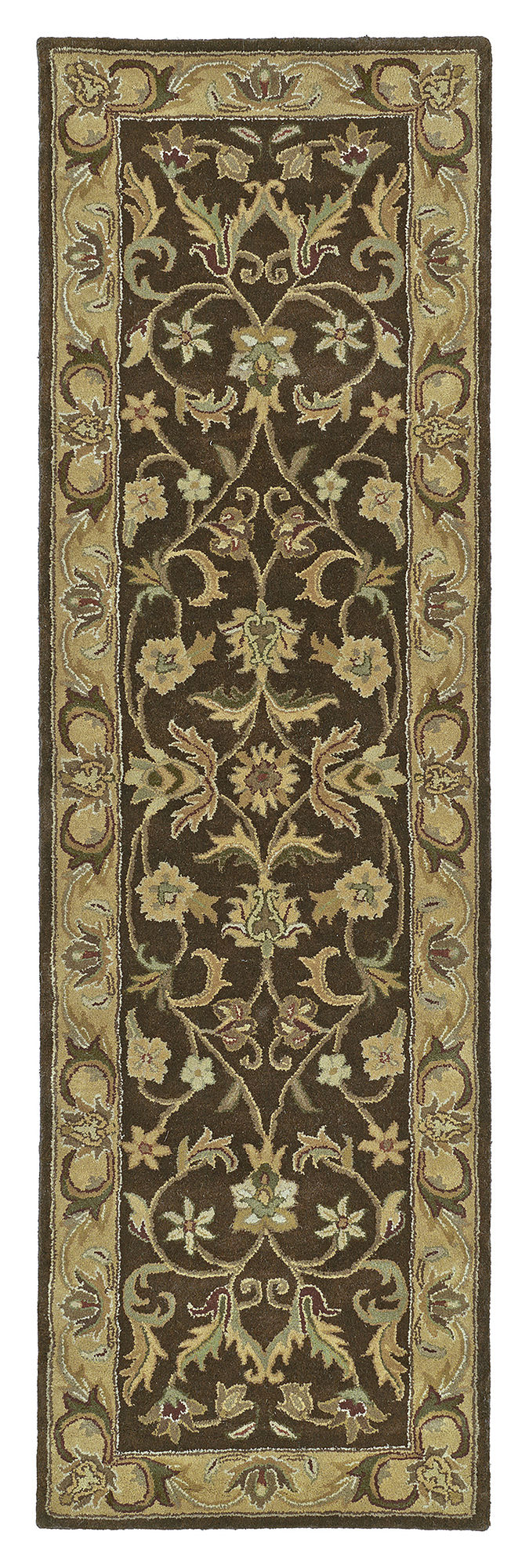 Kaleen Mystic Collection Dark Chocolate Area Rug 5' x 7'9"