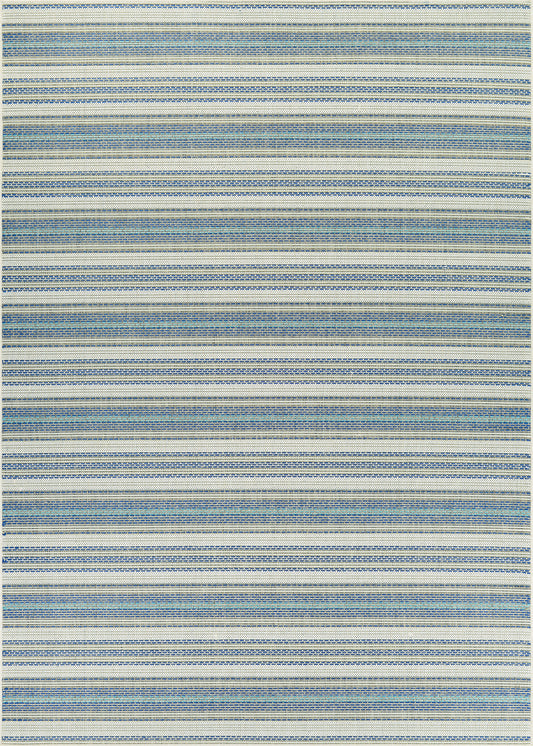 Couristan Monaco Marbella Ivory-Sand-Azure Runner Rug 2'3" x 7'10"
