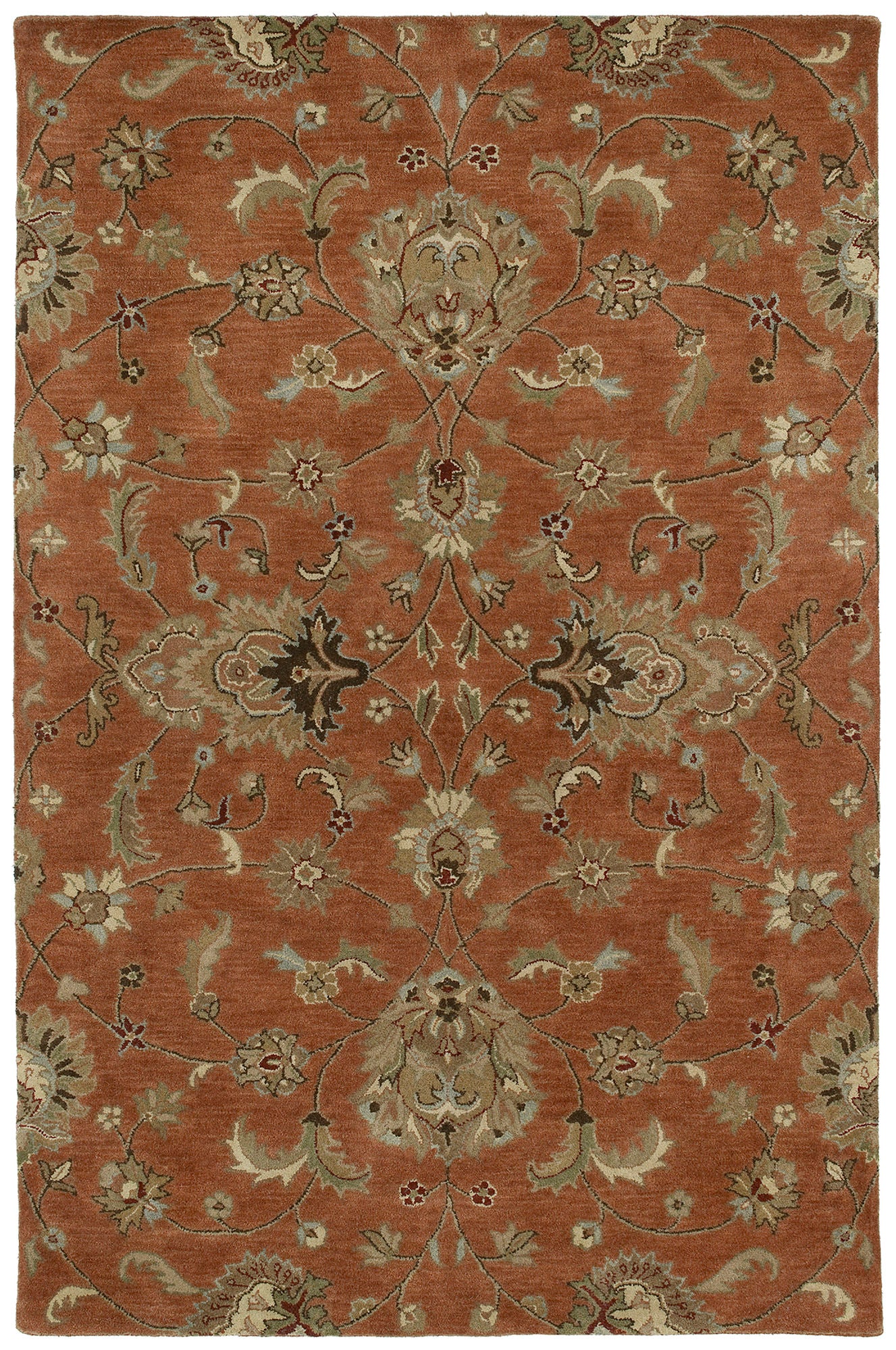 Kaleen Mystic Collection Dark Copper  Area Rug 9'6" x 13'