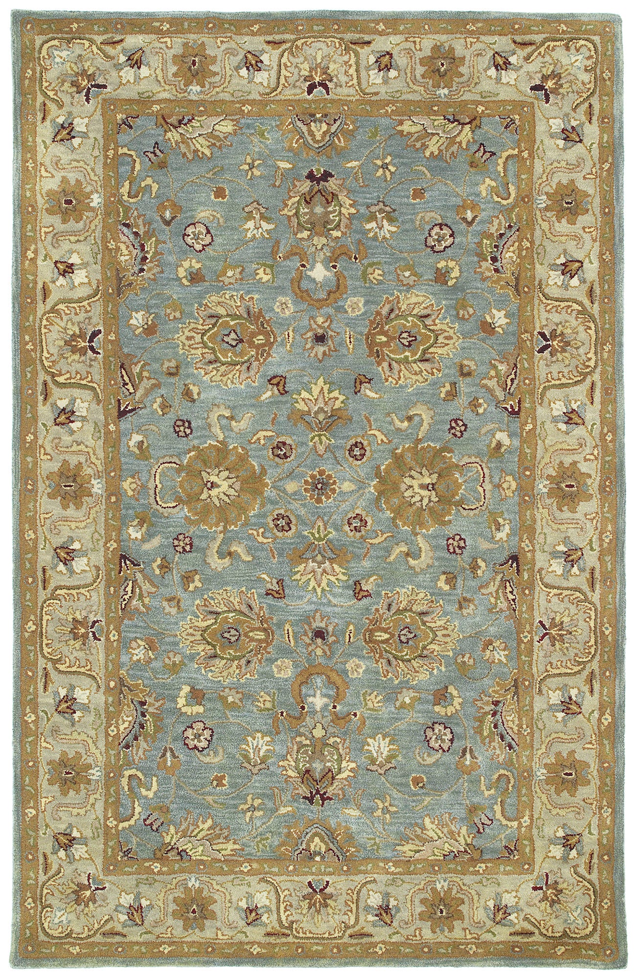 Kaleen Mystic Collection Light Spa Area Rug 9'6" x 13'