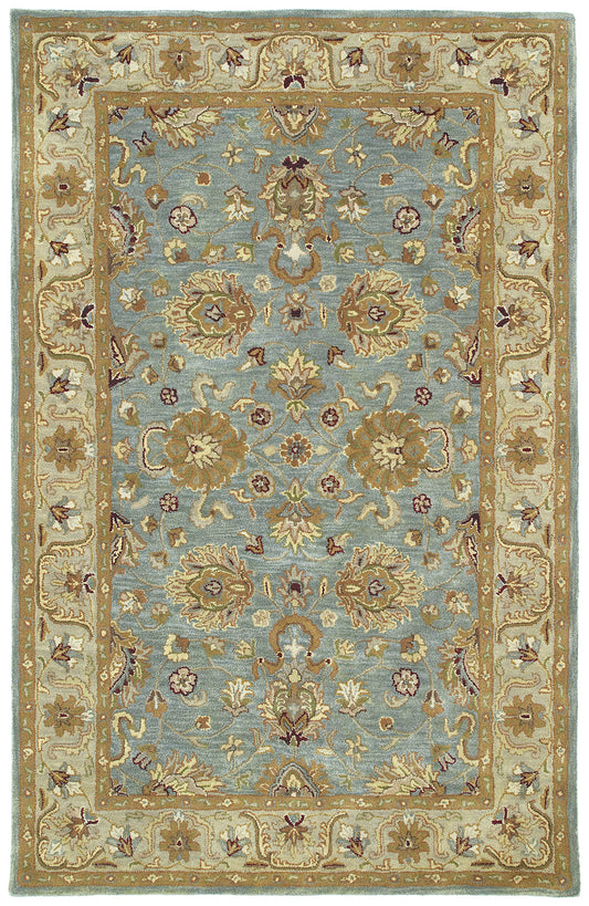 Kaleen Mystic Collection Light Spa Area Rug 5' x 7'9"