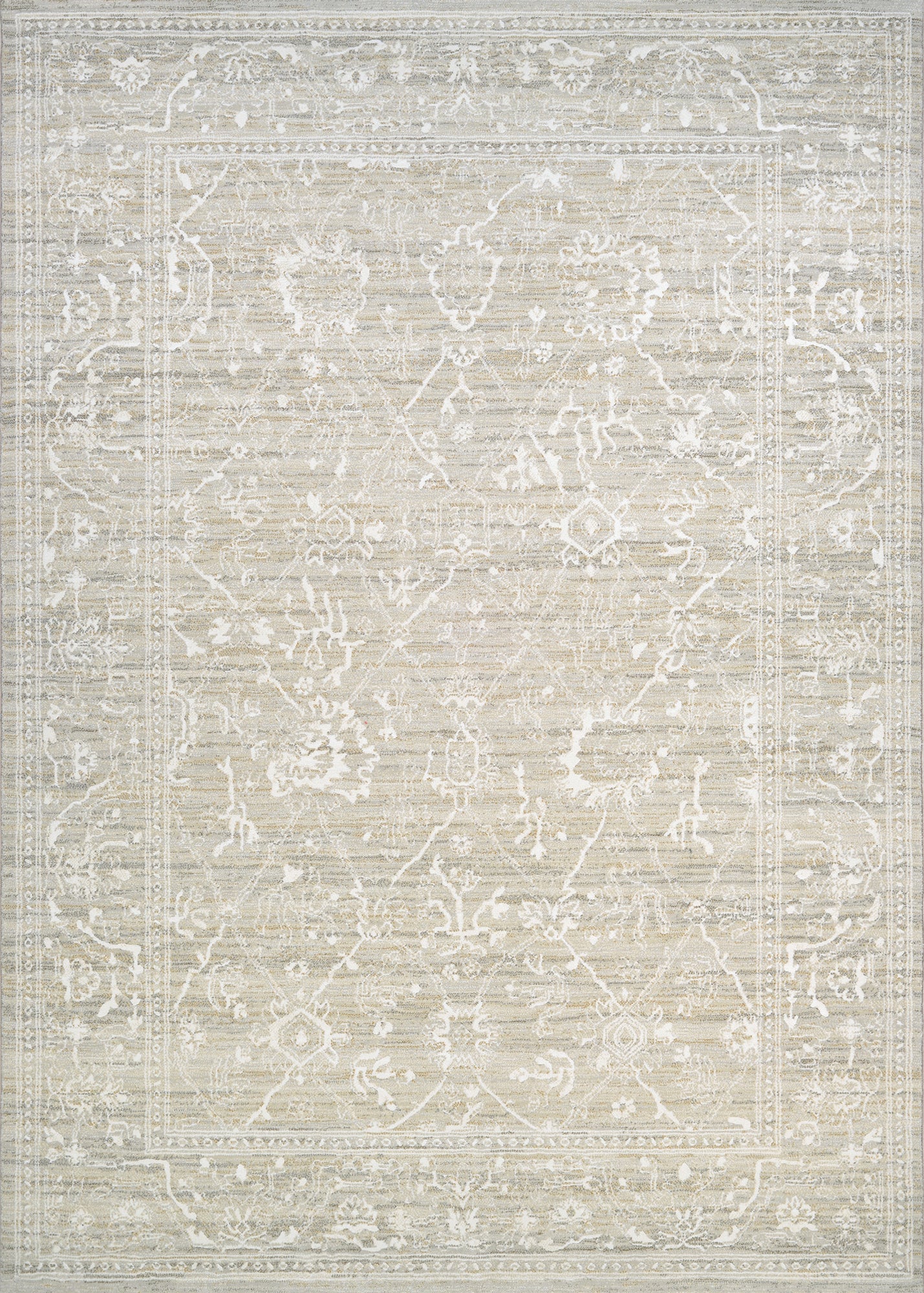 Couristan Everest Persian Arabesque Bone Rug 2' x 3'7"