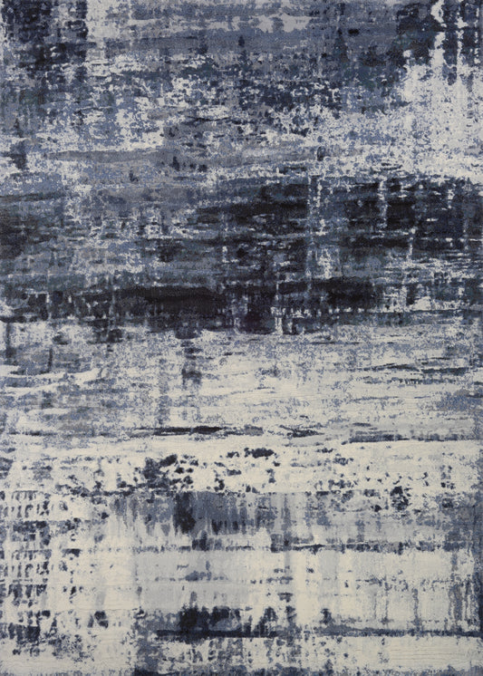 Couristan Easton Abstract Mosaic Slate Rug 5'3" x 7'6"