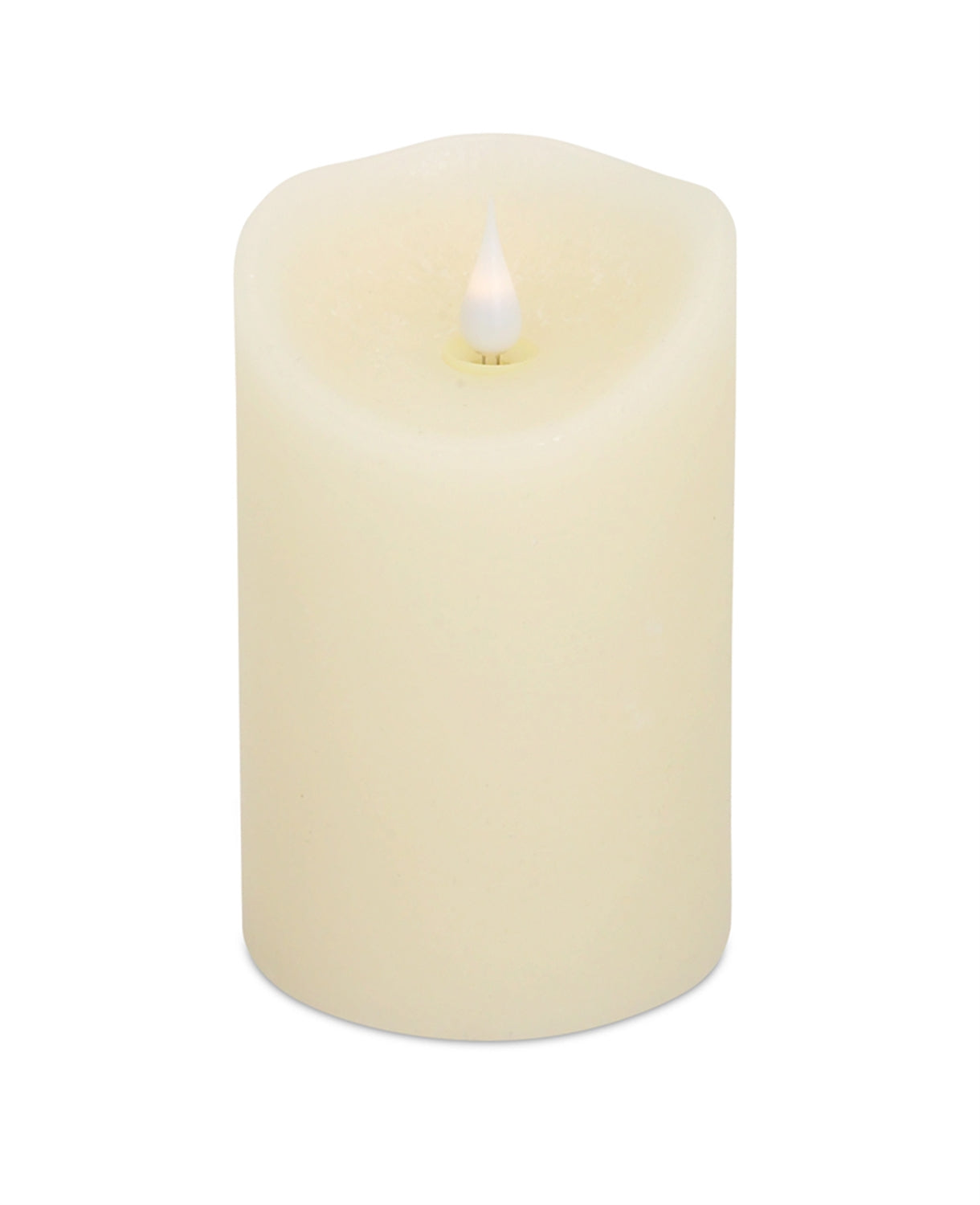 Simplux Designer Melted Candle (Set Of 2) 5.5"H