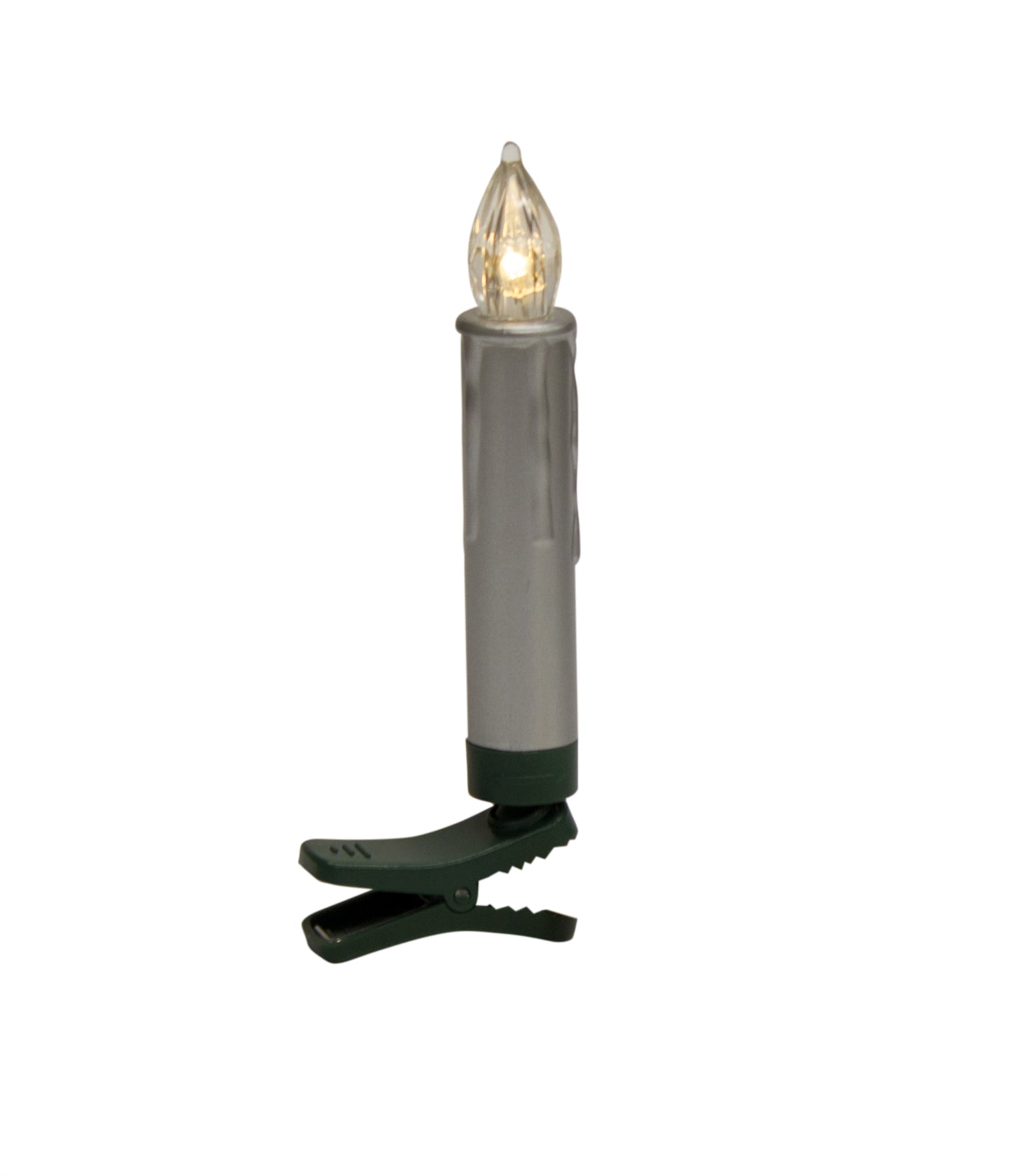 Led Clip-On Taper Candles (Set Of 12) W/Remote 4"H Plastic
