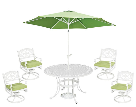 Sanibel 6 Piece Outdoor Dining Set by homestyles, 6652-3056C