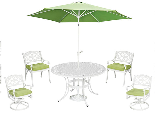 Sanibel 6 Piece Outdoor Dining Set by homestyles, 6652-30856C