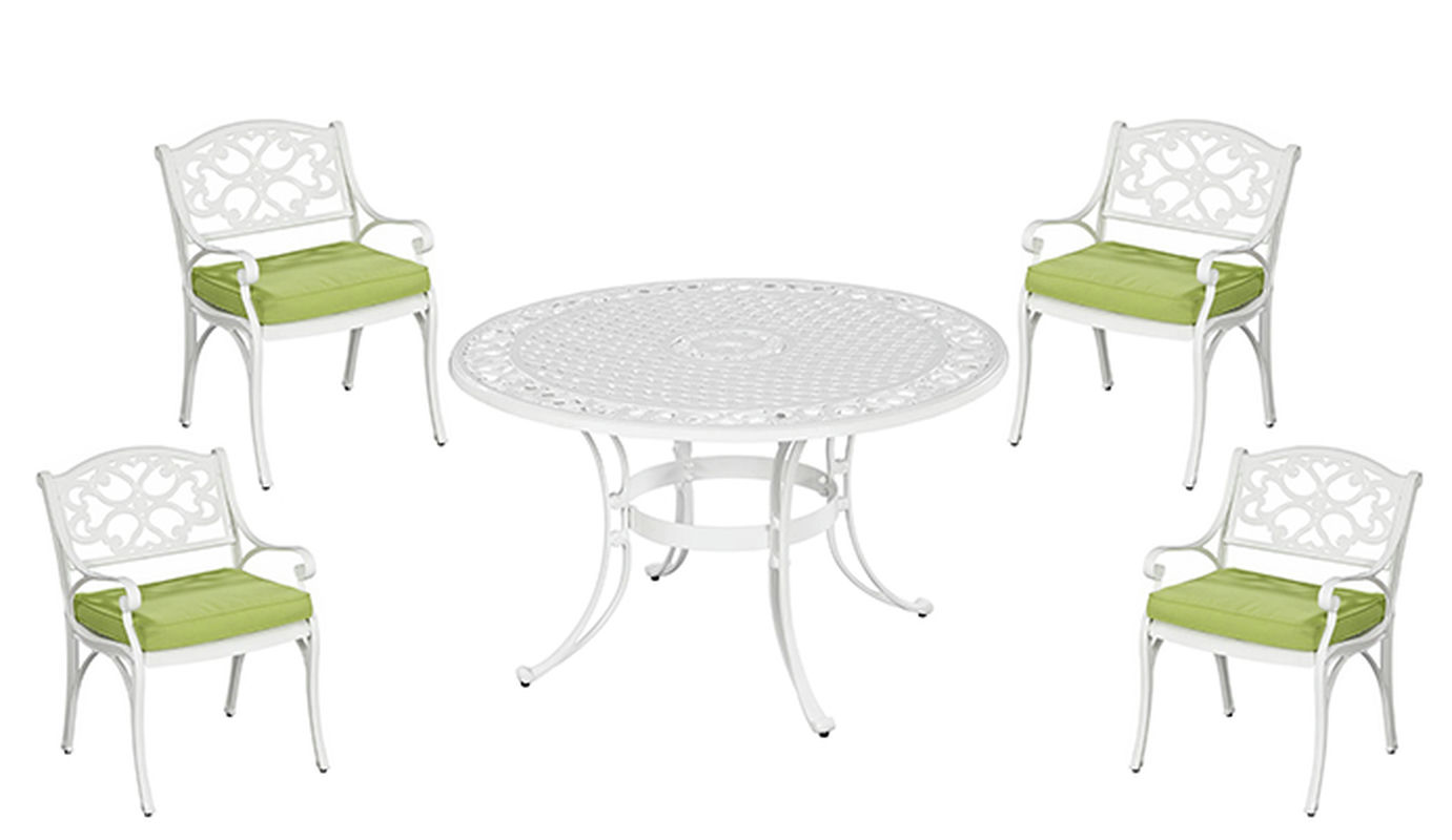 Sanibel 5 Piece Outdoor Dining Set by homestyles, 6652-308C