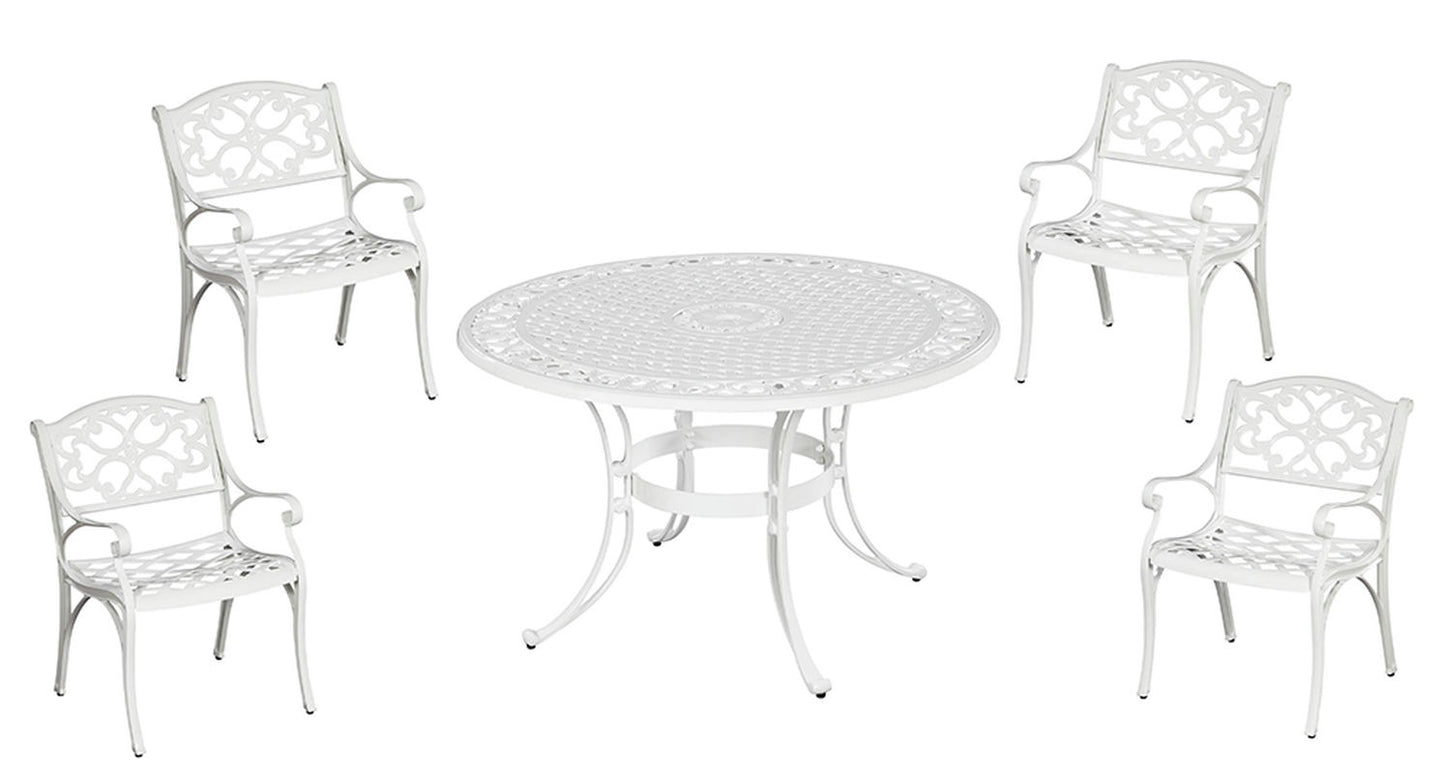 Sanibel 5 Piece Outdoor Dining Set by homestyles, 6652-308