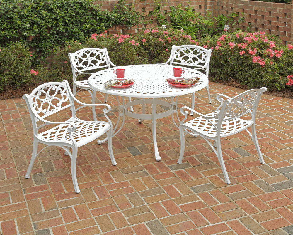 Sanibel 5 Piece Outdoor Dining Set by homestyles, 6652-308