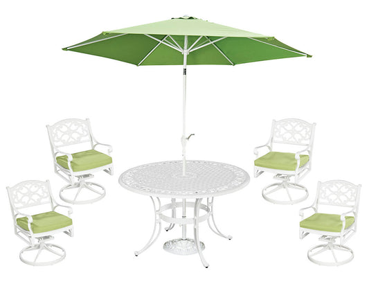 Sanibel 6 Piece Outdoor Dining Set by homestyles, 6652-3256C
