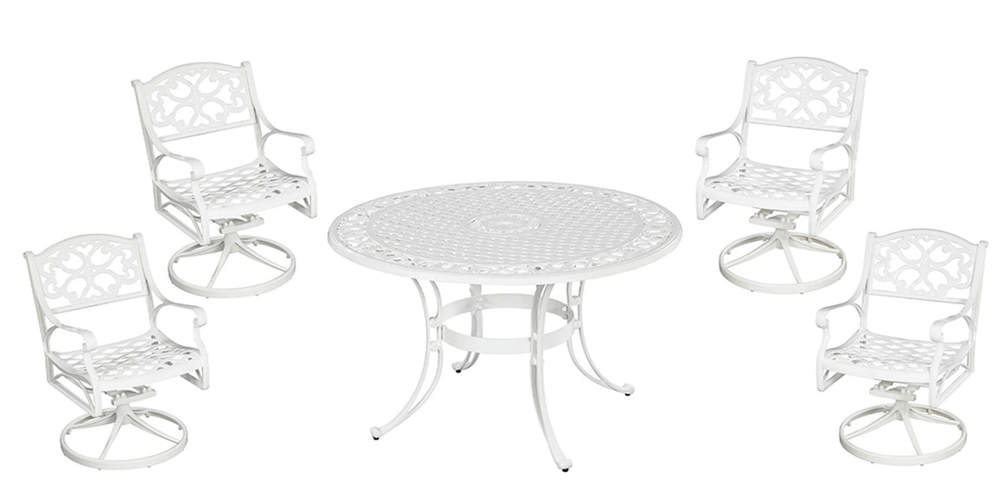 Sanibel 5 Piece Outdoor Dining Set by homestyles, 6652-325